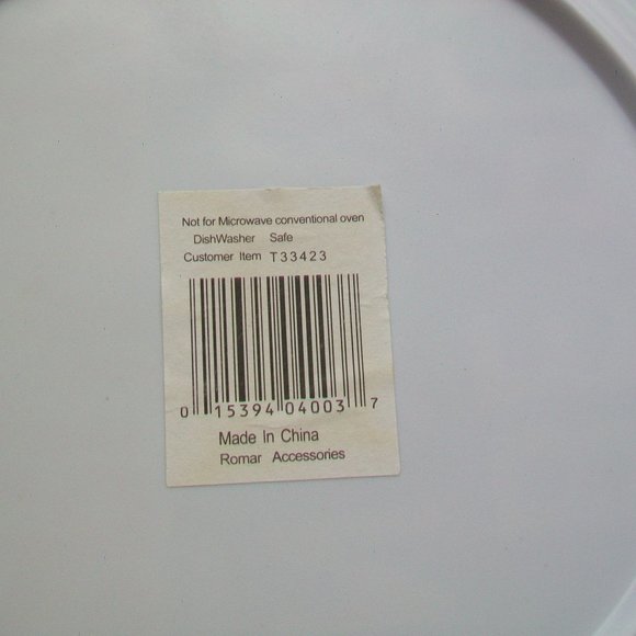 Nestles Crunch Dinner Plate 9,75" Melamine Vintage - Picture 3 of 3